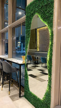 Decorative Green Moss Mirror