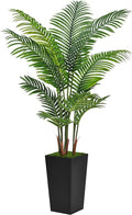 Artificial Palm Tree in Black Pot